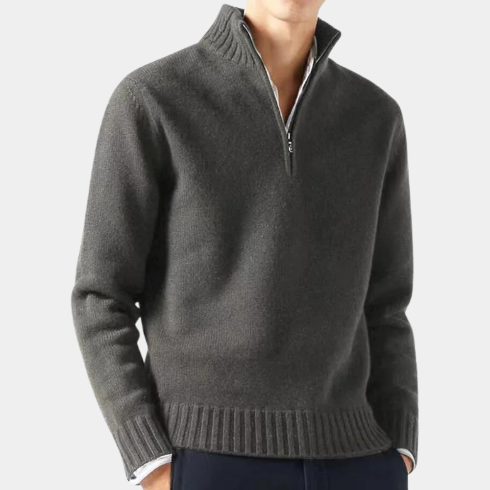 Thorsten - Mångsidig Ulltröja Jumper för Herr | Perfekt för alla årstider