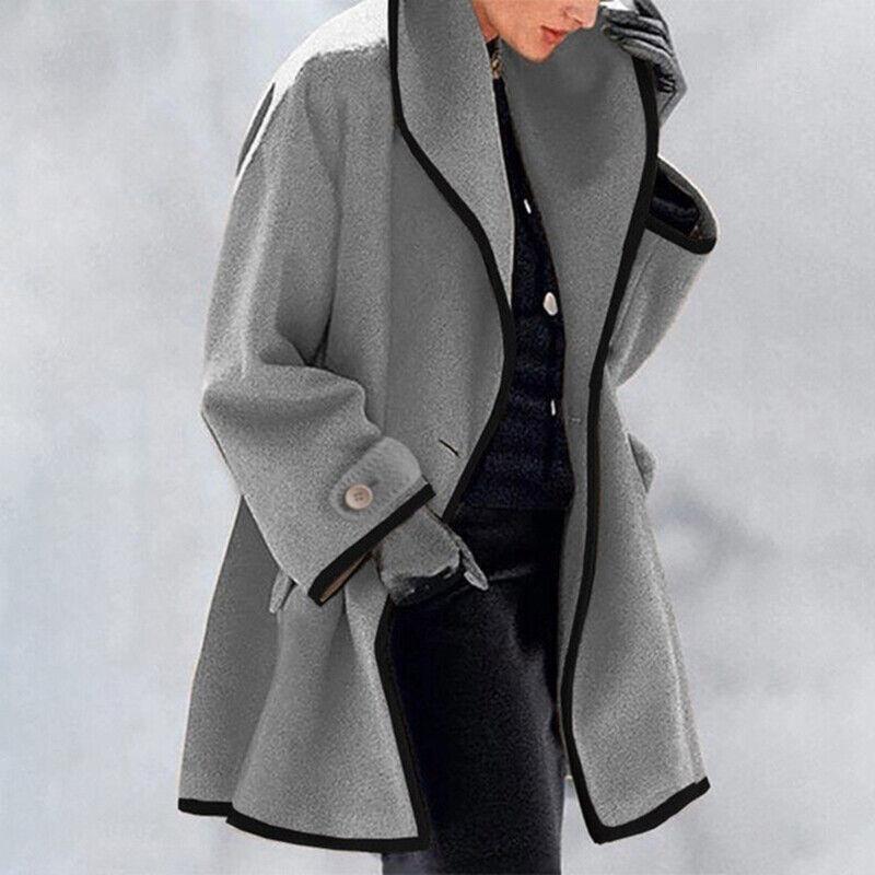 Wilma - Enkelknäppt Trenchcoat Dam för Dam | Perfekt för alla årstider