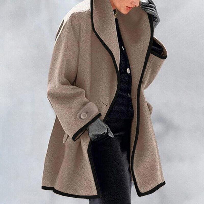 Wilma - Enkelknäppt Trenchcoat Dam för Dam | Perfekt för alla årstider