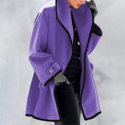Wilma - Enkelknäppt Trenchcoat Dam för Dam | Perfekt för alla årstider